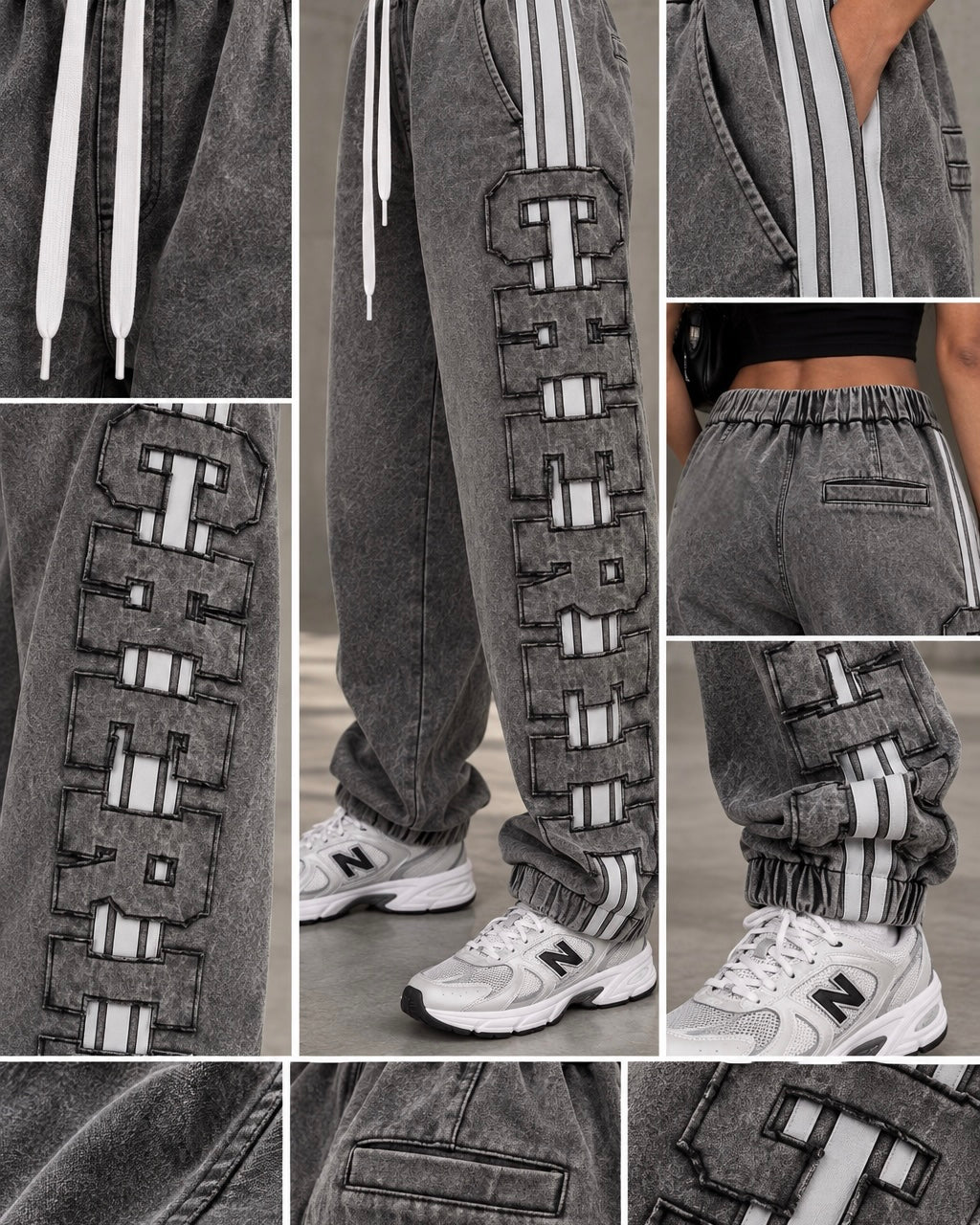 ETICRUE VELOCITY TRACK PANTS