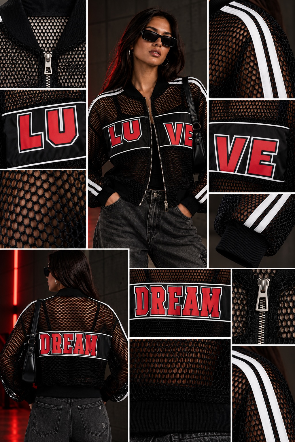 ETICRUE AFTER HOURS MESH JACKET