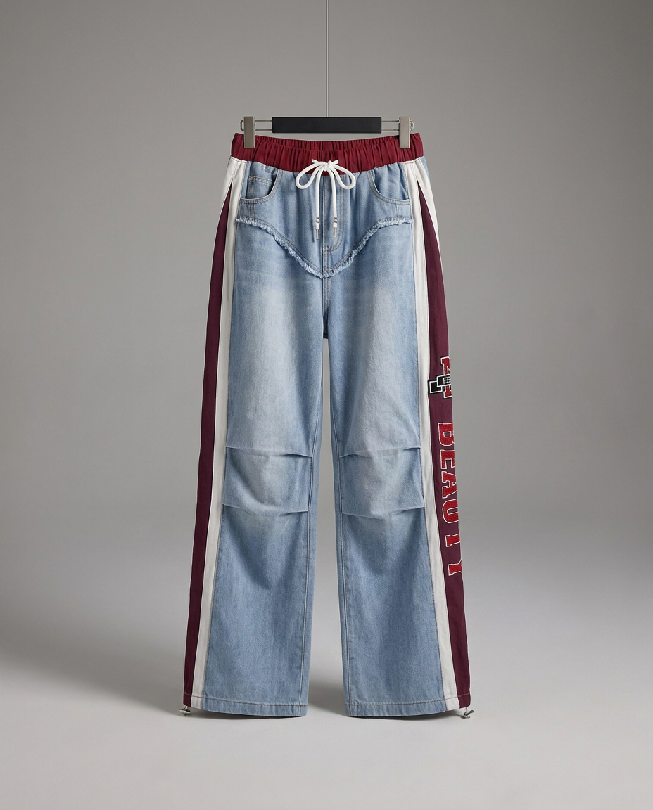 ETICRUE RACING DENIM PANTS