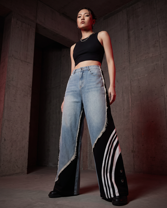 ETICRUE BLACKLINE DENIM