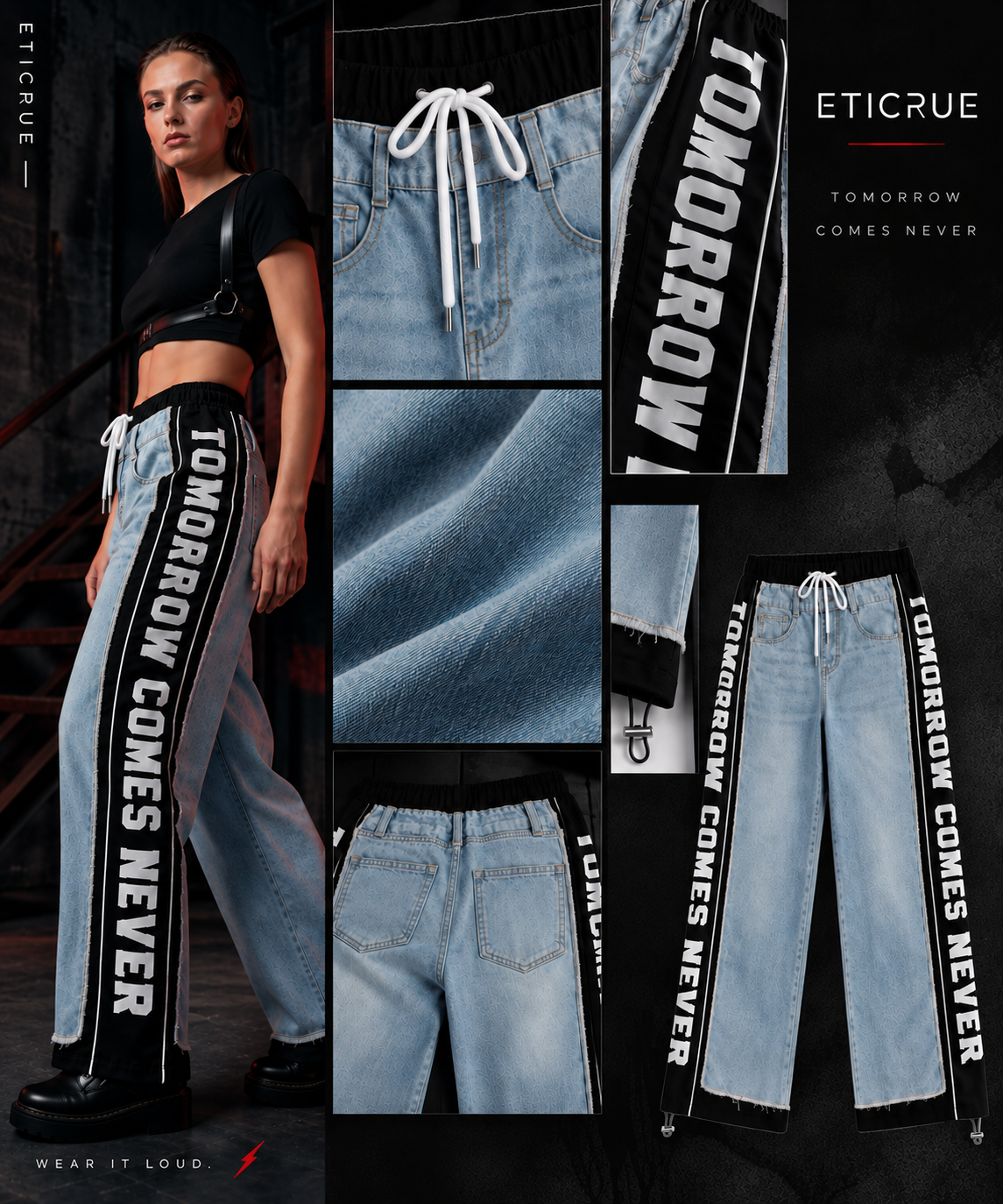 ETICRUE TOMORROW COMES DENIM