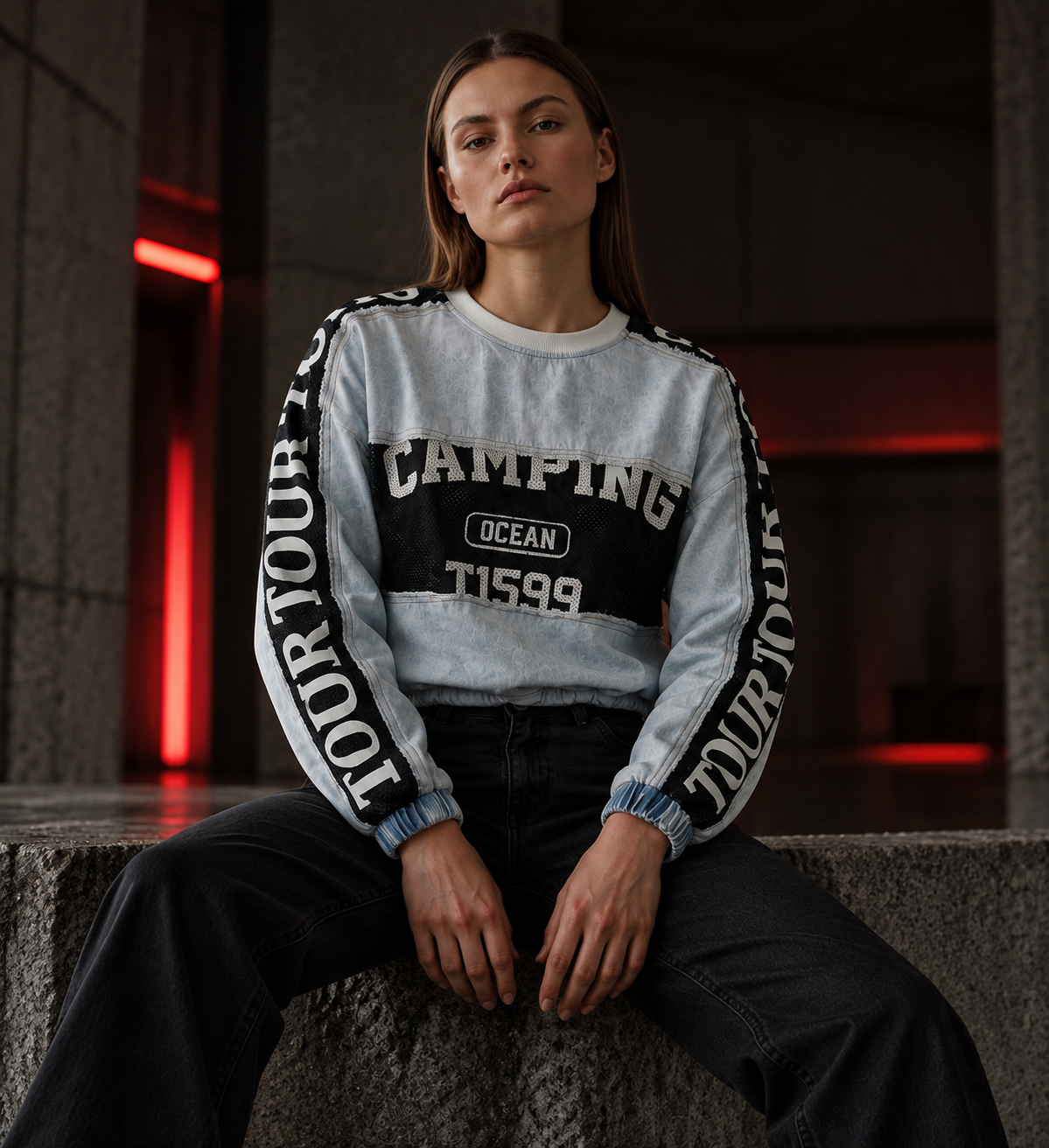 ETICRUE T1599 Signal Sweatshirt