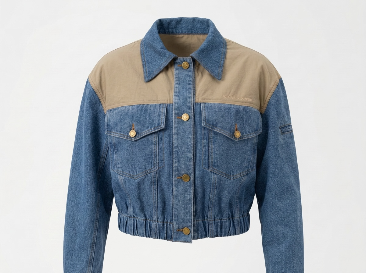 ETICRUE DESERT DENIM UTILITY JACKET