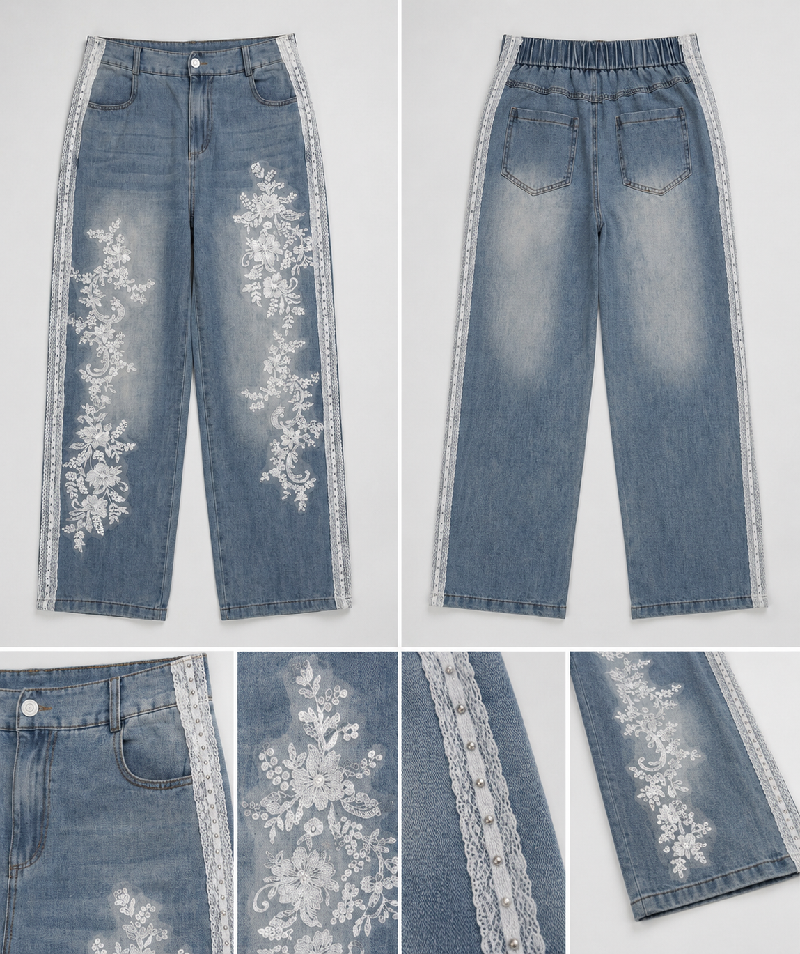 ETICRUE WILD ROSE DENIM