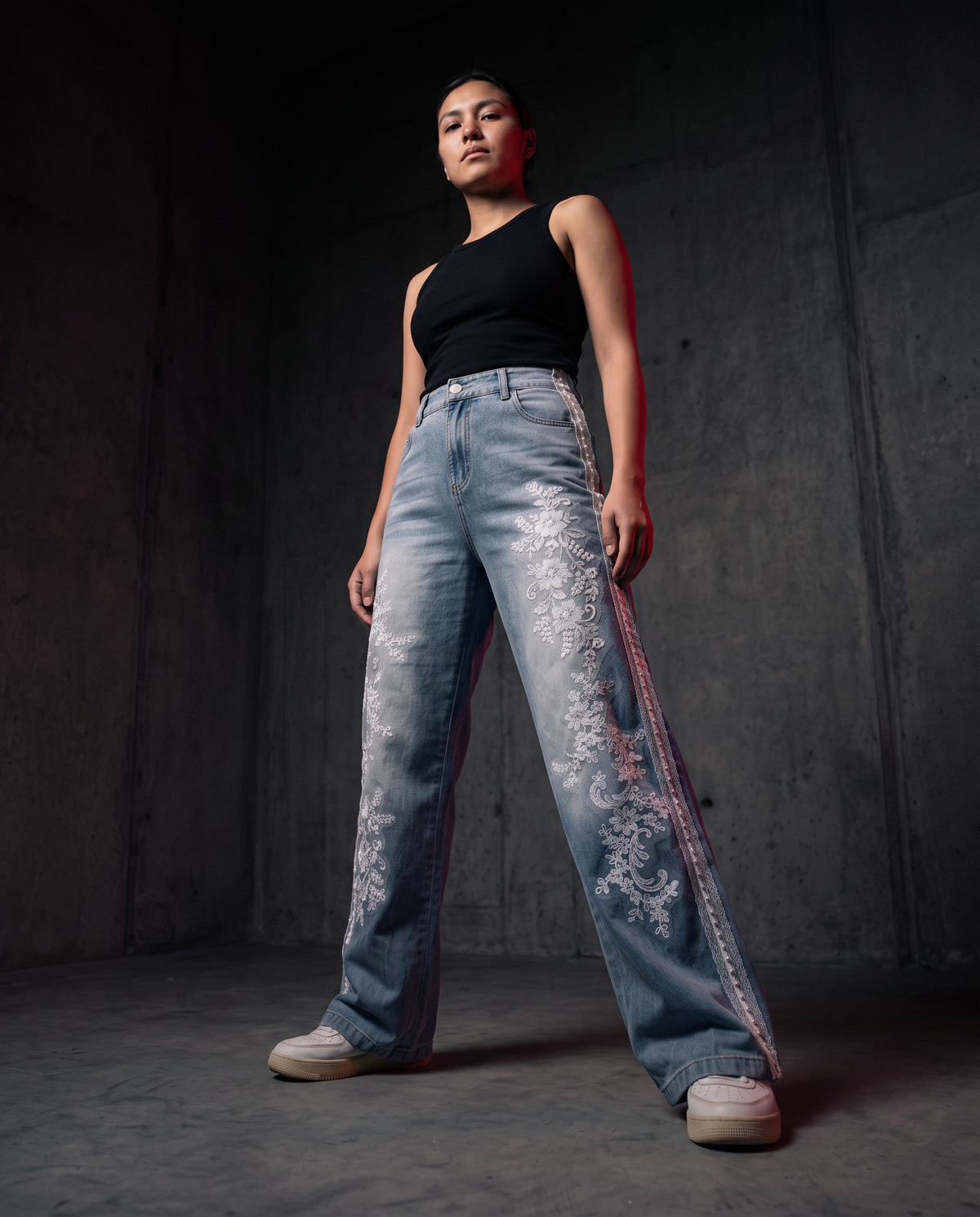 ETICRUE WILD ROSE DENIM