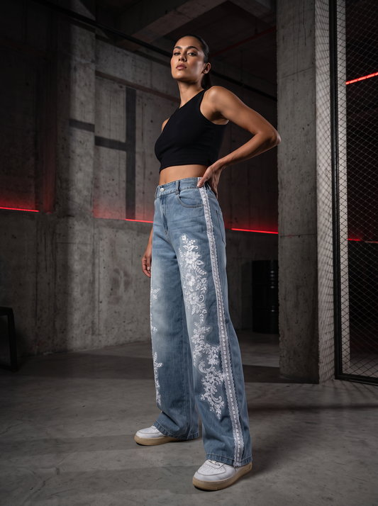 ETICRUE WILD ROSE DENIM